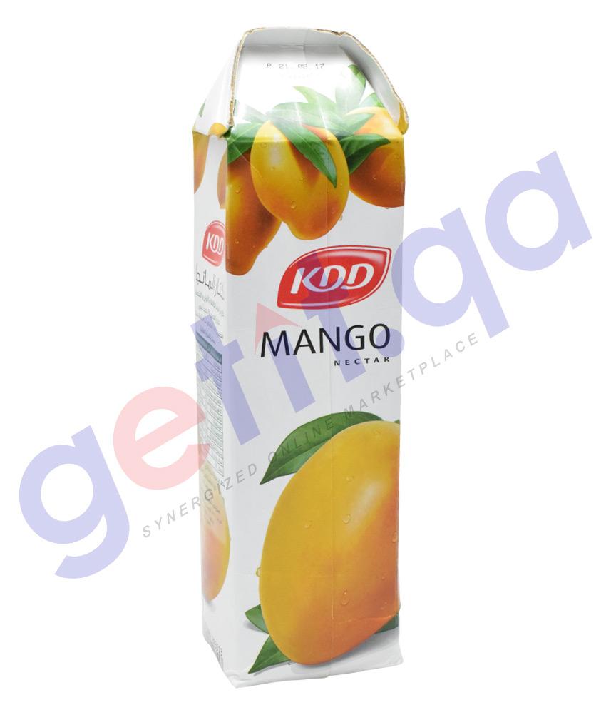 BUY KDD MANGO JUICE 1 LTR IN QATAR | HOME DELIVERY WITH COD ON ALL ORDERS ALL OVER QATAR FROM GETIT.QA