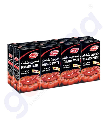 Buy KDD Tomato Paste 135gmX8pcs Online in Doha Qatar