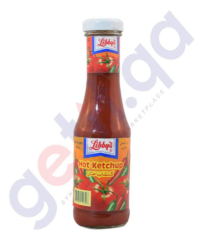 KETCHUP - LIBBY’S TOMATO KETCHUP HOT - 340 GM