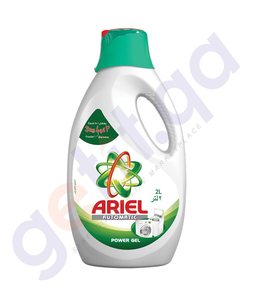 BUY ARIEL AUTOMATIC POWER GEL LAUNDRY DETERGENT ORIGINAL IN QATAR | HOME DELIVERY WITH COD ON ALL ORDERS ALL OVER QATAR FROM GETIT.QA