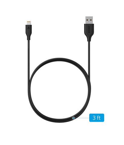 Lightining Cable - ANKER  LIGHTNING CABLE APPLE  I-PHONE -1M