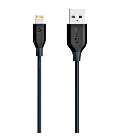 BUY Anker PowerLine Lightning Cable (6ft/1.8m) IN QATAR | HOME DELIVERY WITH COD ON ALL ORDERS ALL OVER QATAR FROM GETIT.QA