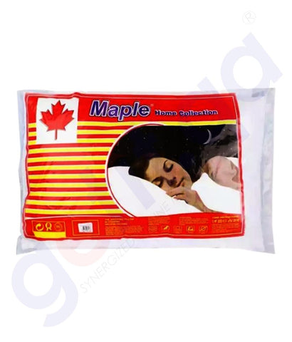 Buy Maple White Pressed Pillow 45*70cm Online Doha Qatar