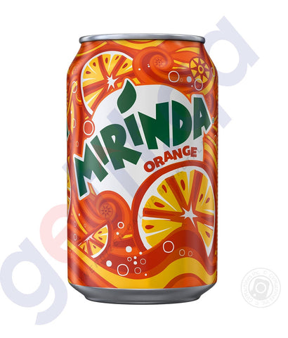 Buy Mirinda Orange Can 150ml/330ml Price Online Doha Qatar