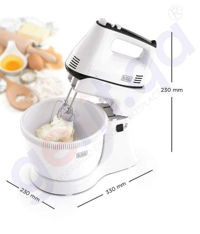 BUY BLACK+DECKER 300W BOWL & STAND MIXER M700-B5 IN QATAR | HOME DELIVERY WITH COD ON ALL ORDERS ALL OVER QATAR FROM GETIT.QA