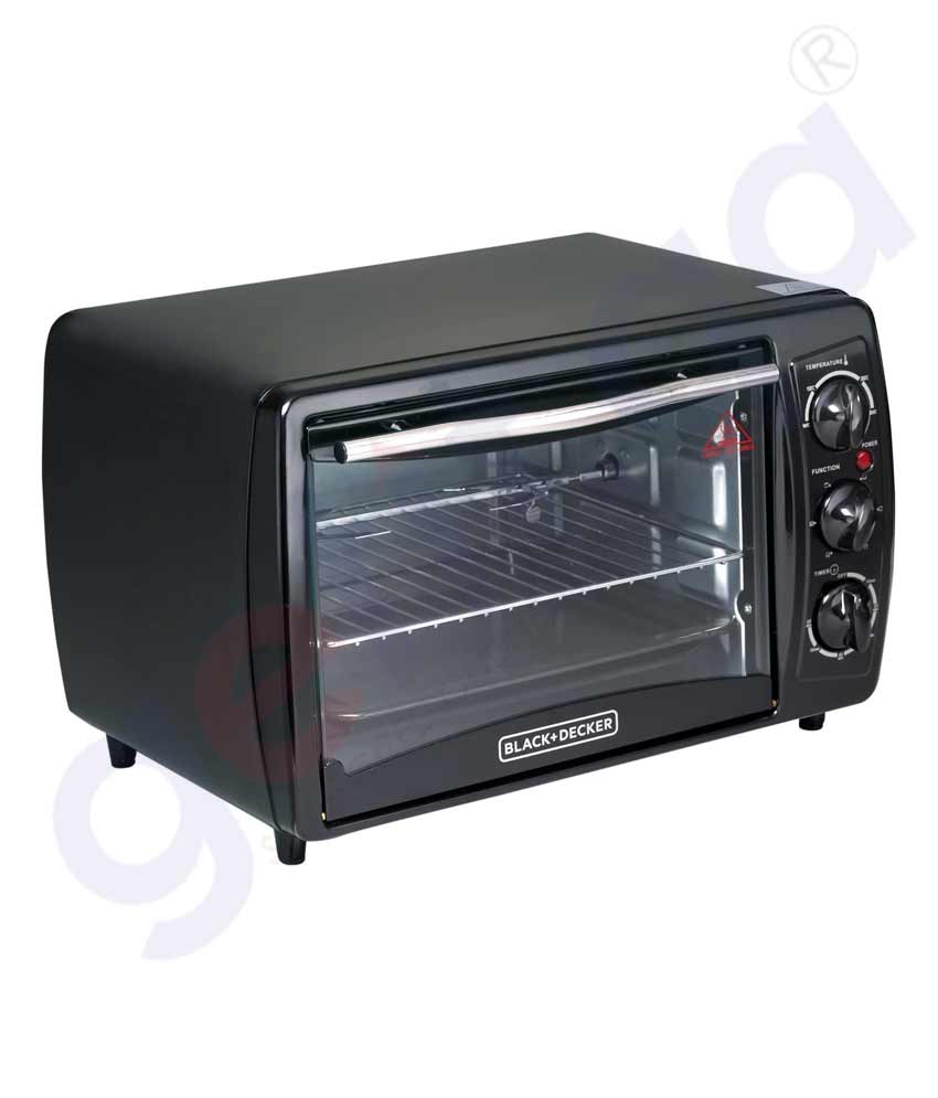 Black+Decker 9L Double Glass Multifunction Toaster Oven for