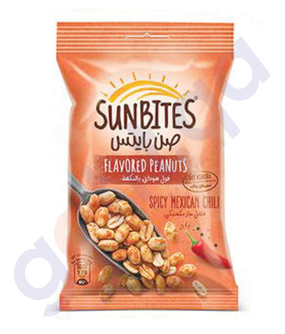 NUTS - SUNBITES PEANUTS SPICY MEXICAN CHILLY 30GM
