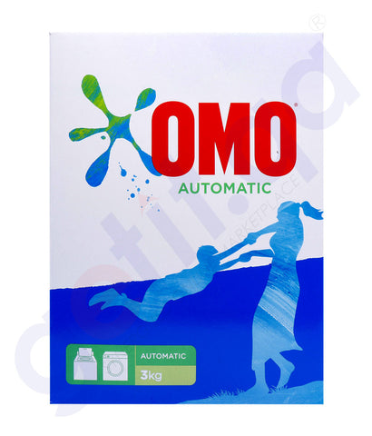 Buy OMO Washing Powder 3kg Automatic Front Load Doha Qatar