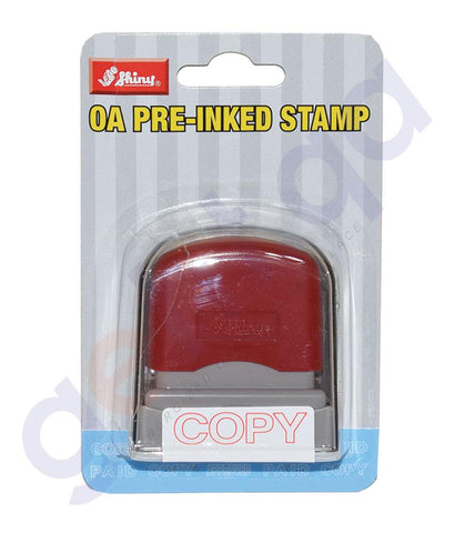 OTHER OFFICE ACCESORIES - SHINY PRE-1NKED  STAMP COPY EN-002/ EN-175