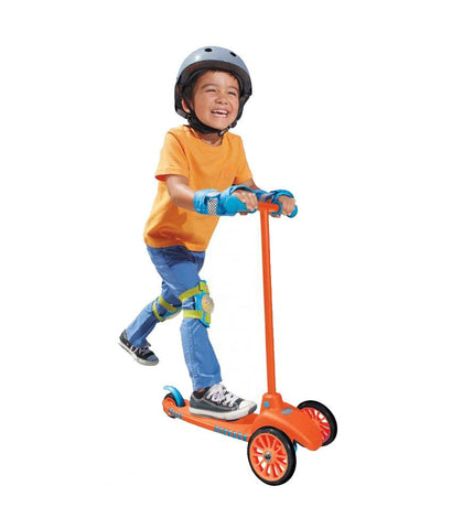 Outdoor Toys - Little Tikes Lean To Turn Scooter - Orange/Blue 640124M (2- 4 Years )