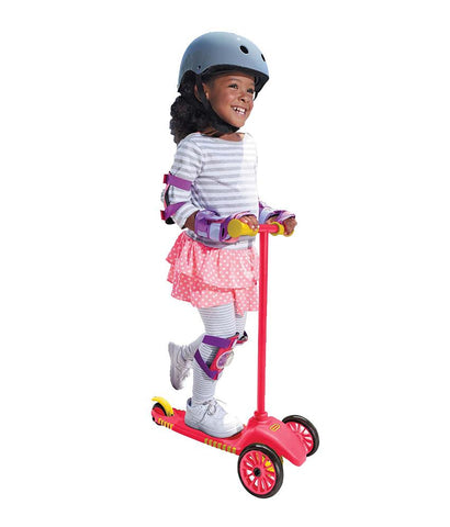 Outdoor Toys - Little Tikes Lean To Turn Scooter - Red/ Yellow 640094M ( 2- 4 Years )