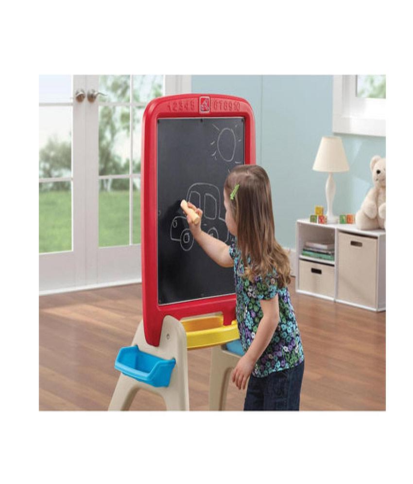 BUY Step2 All Around Easel for Two Red 826800 (3+ Years IN QATAR | HOME DELIVERY WITH COD ON ALL ORDERS ALL OVER QATAR FROM GETIT.QA