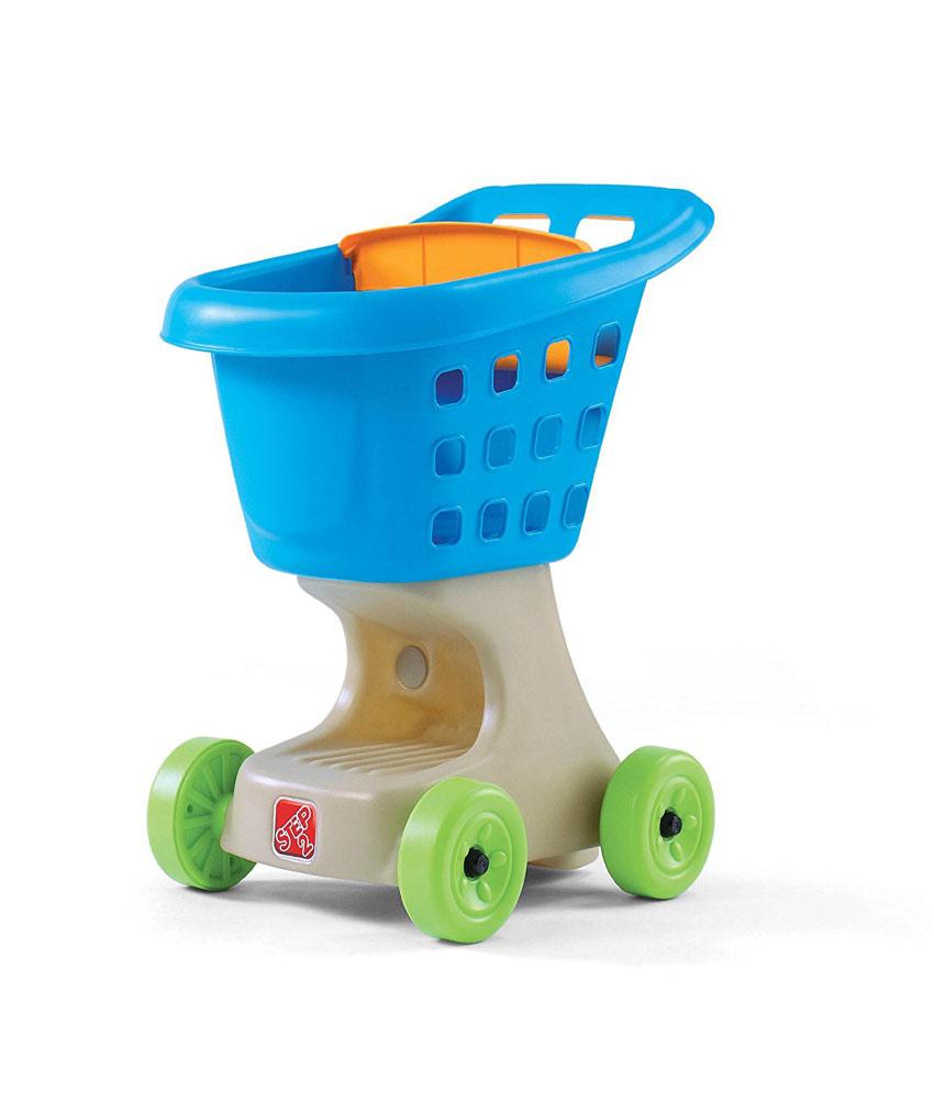 BUY Step2 Lil Helper's Shopping Cart Blue 700000 (3+ Years) IN QATAR | HOME DELIVERY WITH COD ON ALL ORDERS ALL OVER QATAR FROM GETIT.QA