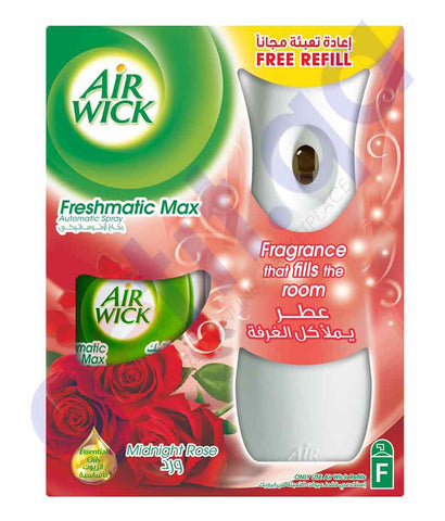 Buy Air Wick Freshmatic Max Midnight Rose 250ml Refill Online Doha Qatar