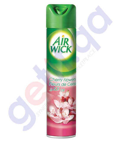 Buy Air Wick Air Freshener Cherry Flowers 300ml Price Online in Doha Qatar
