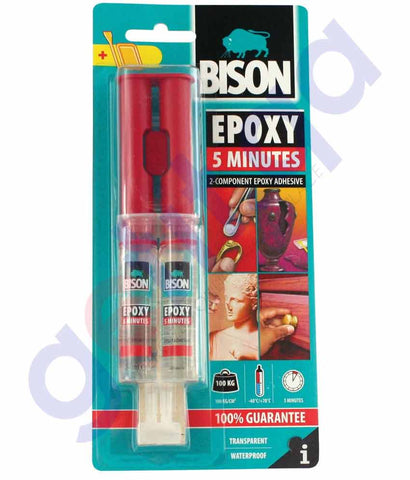 Buy Bison Epoxy 5 Minutes 24ml Price Online in Doha Qatar