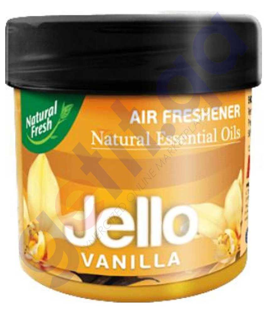 Buy Natural Fresh Air Freshener Oil Jello Vanilla 100ml Doha Qatar