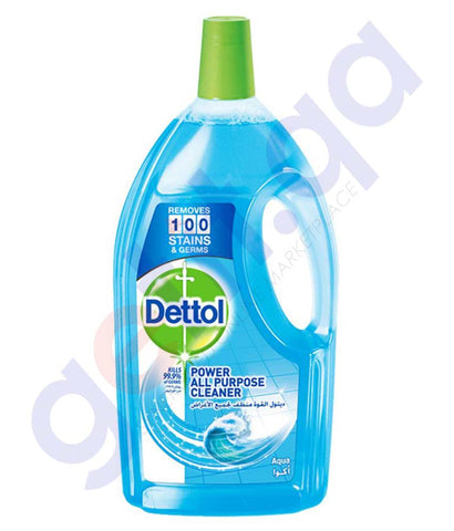 Buy Dettol Multi-Purpose Cleaner Aqua 1.8Ltr/3Ltr Doha Qatar