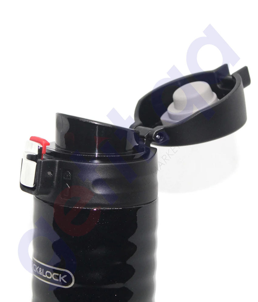 Buy Lock & Lock Black Wave Tumbler 450ml Regular Price Online Doha Qatar