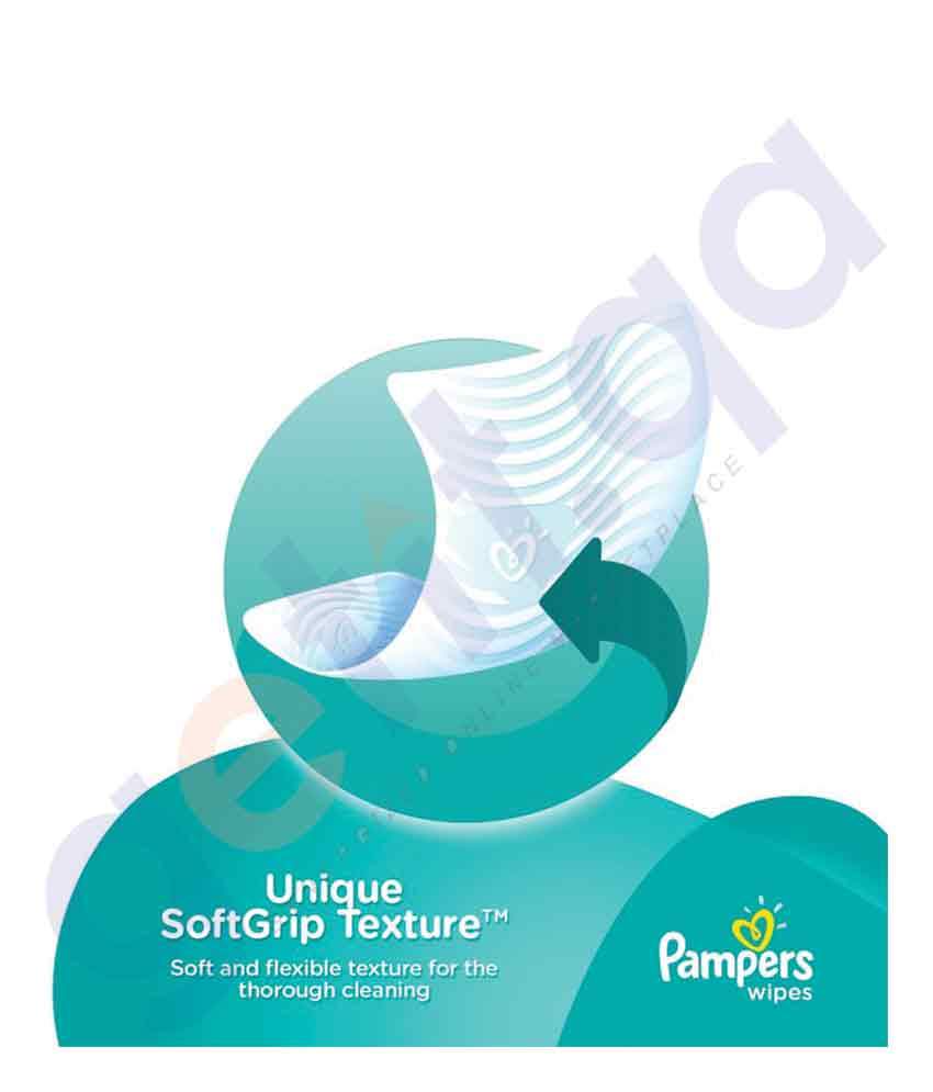 PAMPERS - PAMPERS BABY WIPES SINGLE PACK 64-WIPES