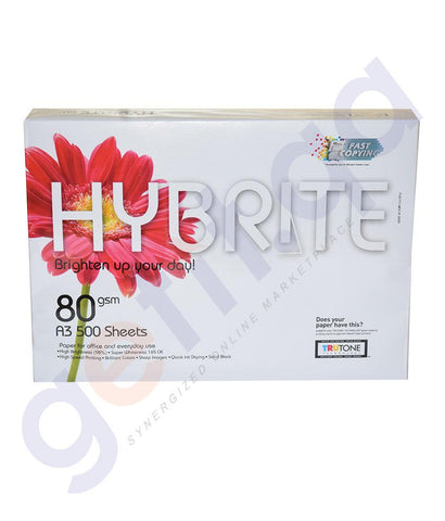 Papers, Pads & Hand Book - HYBRITE PHOTOCOPY PAPER  A3 SIZE