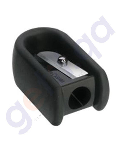 PEN PENCIL& MARKERS - PENCIL SHARPNER SINGLE HOLE WITH COVER FCC184897 BY FABER CASTELL