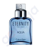 BUY CALVIN KLEIN ETERNITY AQUA EDT 100ML FOR MEN IN QATAR | HOME DELIVERY WITH COD ON ALL ORDERS ALL OVER QATAR FROM GETIT.QA