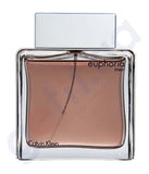 BUY CALVIN KLEIN EUPHORIA EDT 100ML FOR MEN IN QATAR | HOME DELIVERY WITH COD ON ALL ORDERS ALL OVER QATAR FROM GETIT.QA