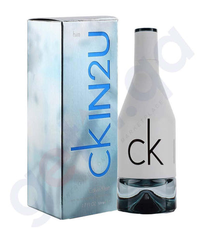 BUY CALVIN KLEIN IN2U EDT 100ML FOR MEN IN QATAR | HOME DELIVERY WITH COD ON ALL ORDERS ALL OVER QATAR FROM GETIT.QA