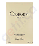 BUY CALVIN KLEIN OBSESSION EDT 125ML FOR MEN IN QATAR | HOME DELIVERY WITH COD ON ALL ORDERS ALL OVER QATAR FROM GETIT.QA