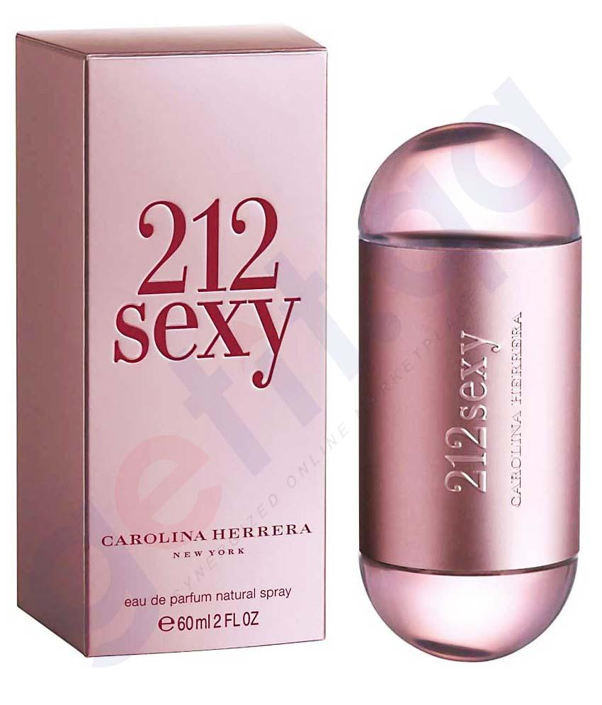 PERFUME - CAROLINA HERRERA 212 SEXY EDP 60ML FOR MEN