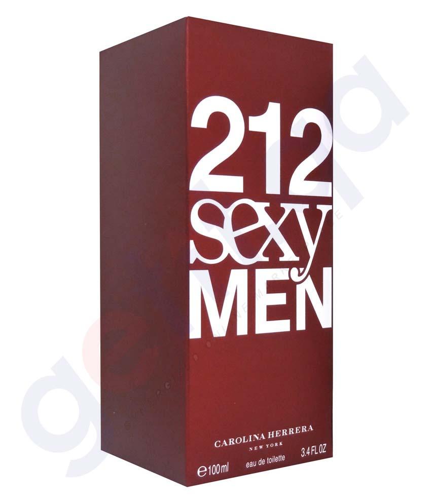 PERFUME - CAROLINA HERRERA  212 SEXY MEN EDT 100ML FOR MEN