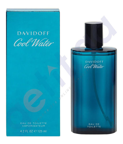 BUY DAVIDOFF COOL WATER 125ML FOR MEN IN QATAR | HOME DELIVERY WITH COD ON ALL ORDERS ALL OVER QATAR FROM GETIT.QA