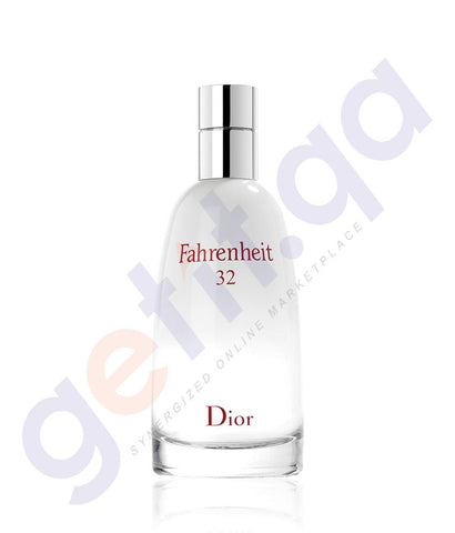 BUY DIOR 100ML FAHRENHEIT 32 EDT FOR MEN IN QATAR | HOME DELIVERY WITH COD ON ALL ORDERS ALL OVER QATAR FROM GETIT.QA