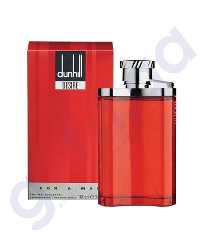 BUY DUNHILL DESIRE RED EDT 100ML FOR MEN IN QATAR | HOME DELIVERY WITH COD ON ALL ORDERS ALL OVER QATAR FROM GETIT.QA