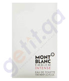 PERFUME - MONT BLANC 100ML EMBLEM INTENSE EDT FOR MEN