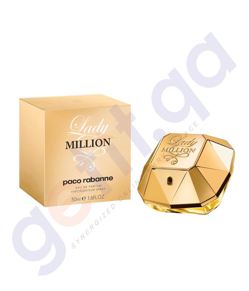 GETIT.QA BUY PACO RABANNE ONE MILLION LADY EDP FOR WOMEN IN QATAR