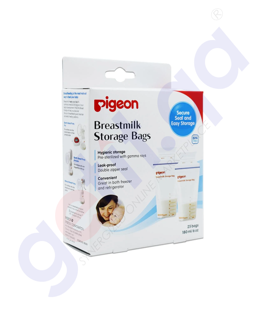 Dr. Browns Breastmilk Storage Bag Pack Of 25 180 ml Online in