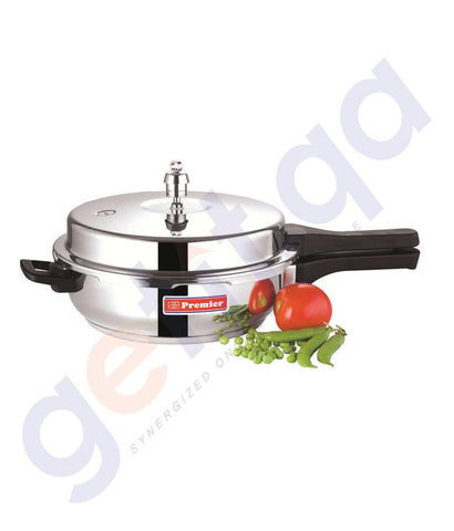 BUY STAINLESS STEEL PRESSURE PAN – COMFORT - BY PREMIER IN QATAR | HOME DELIVERY WITH COD ON ALL ORDERS ALL OVER QATAR FROM GETIT.QA
