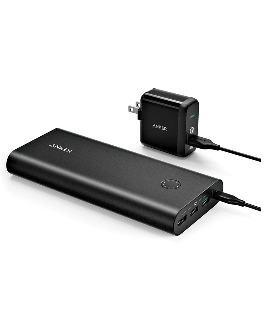 Power Bank - Anker PowerCore+ 26800mAh With QC3.0 Charger  B1374K11 - Black