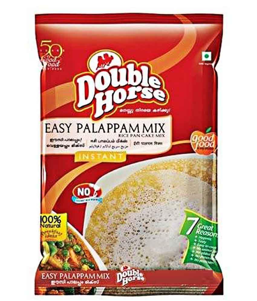 RICE POWDER - DOUBLE HORSE EASY PALAPPAM MIX-1KG