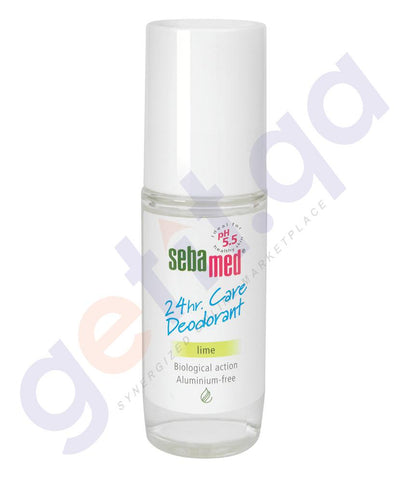 BUY SEBAMED DEO ROLL ON 24HOURS LIME 50ML IN QATAR | HOME DELIVERY WITH COD ON ALL ORDERS ALL OVER QATAR FROM GETIT.QA
