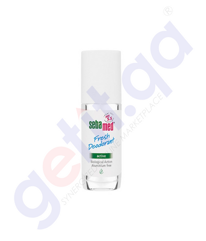 BUY SEBAMED DEO ROLL ON ACTIVE 50ML IN QATAR | HOME DELIVERY WITH COD ON ALL ORDERS ALL OVER QATAR FROM GETIT.QA