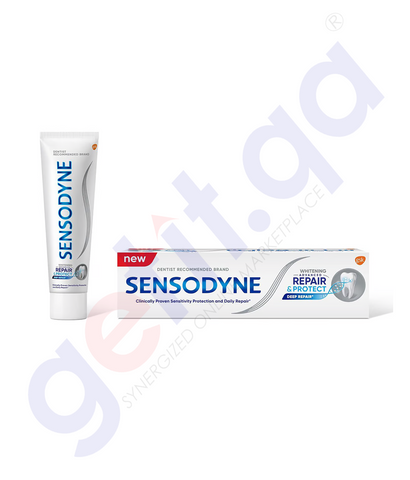 BUY SENSODYNE ADVANCE REPAIR AND PROTECT TOOTHPASTE 75 ML IN QATAR | HOME DELIVERY WITH COD ON ALL ORDERS ALL OVER QATAR FROM GETIT.QA