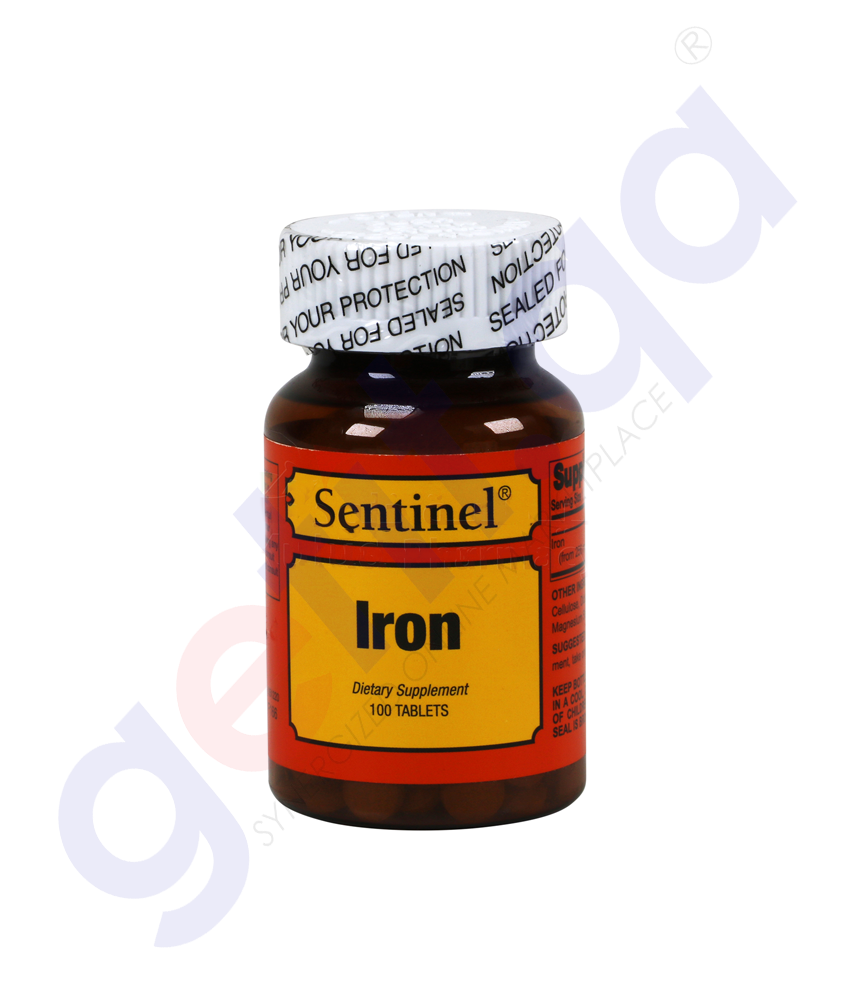 GETIT.QA Buy SENTINEL IRON 100 TABLETS Doha Qatar