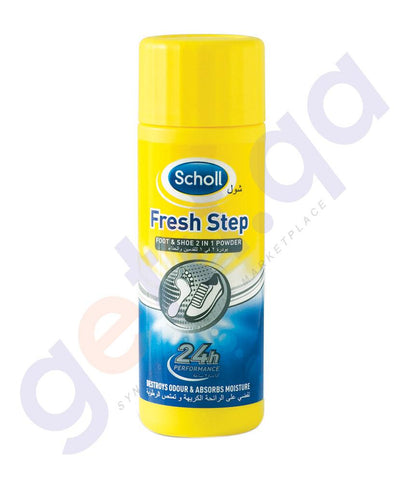 SHOE ACCESSORIES - SCHOLL FOOT AND SHOE ODOUR CONTROL POWDER - 75GM