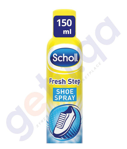 Shoe Polish - SCHOLL FRESH STEP SHOE SPRAY - 150ML