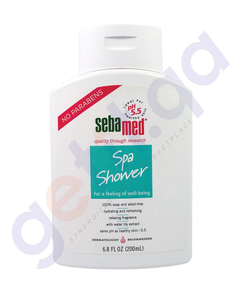 BUY SEBAMED SPA SHOWER GEL 200ML IN QATAR | HOME DELIVERY WITH COD ON ALL ORDERS ALL OVER QATAR FROM GETIT.QA
