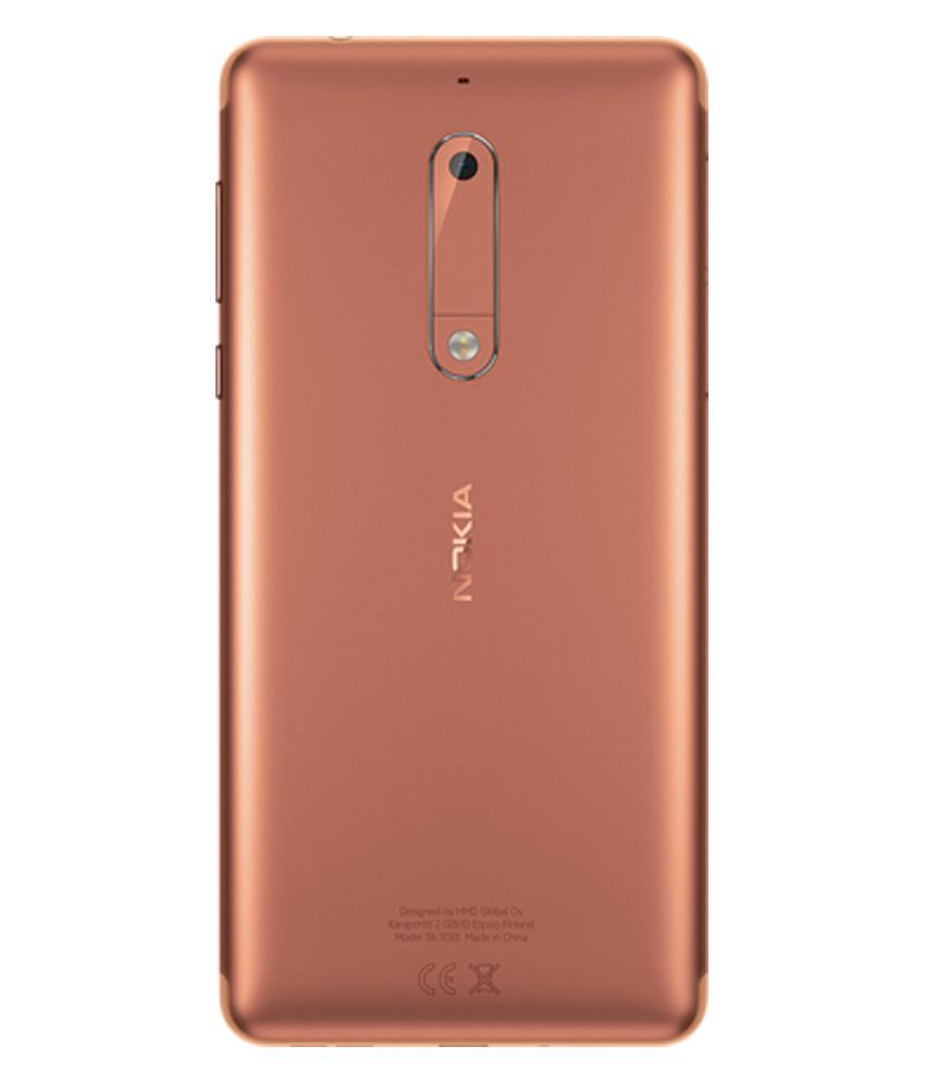 Smart Phones - NOKIA 5 Dual Sim - 2GB RAM, 16GB, 4G LTE, Copper