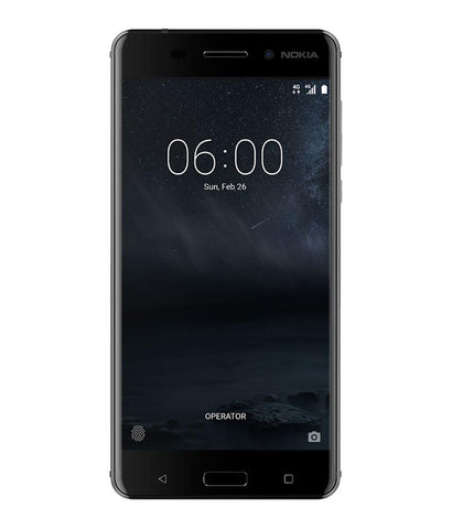 Smart Phones - NOKIA 6 DUAL SIM , 3GB RAM , 32GB, 4G LTE , MATTE BLACK